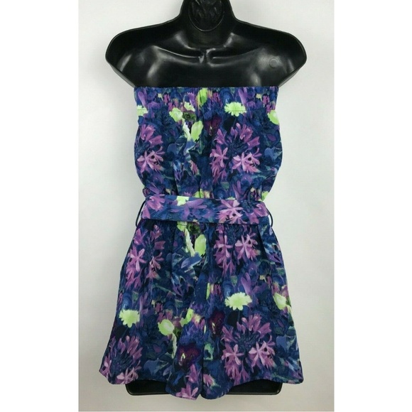 BB Dakota Keeran Blue Purple Green Floral Jumper - Picture 5 of 7